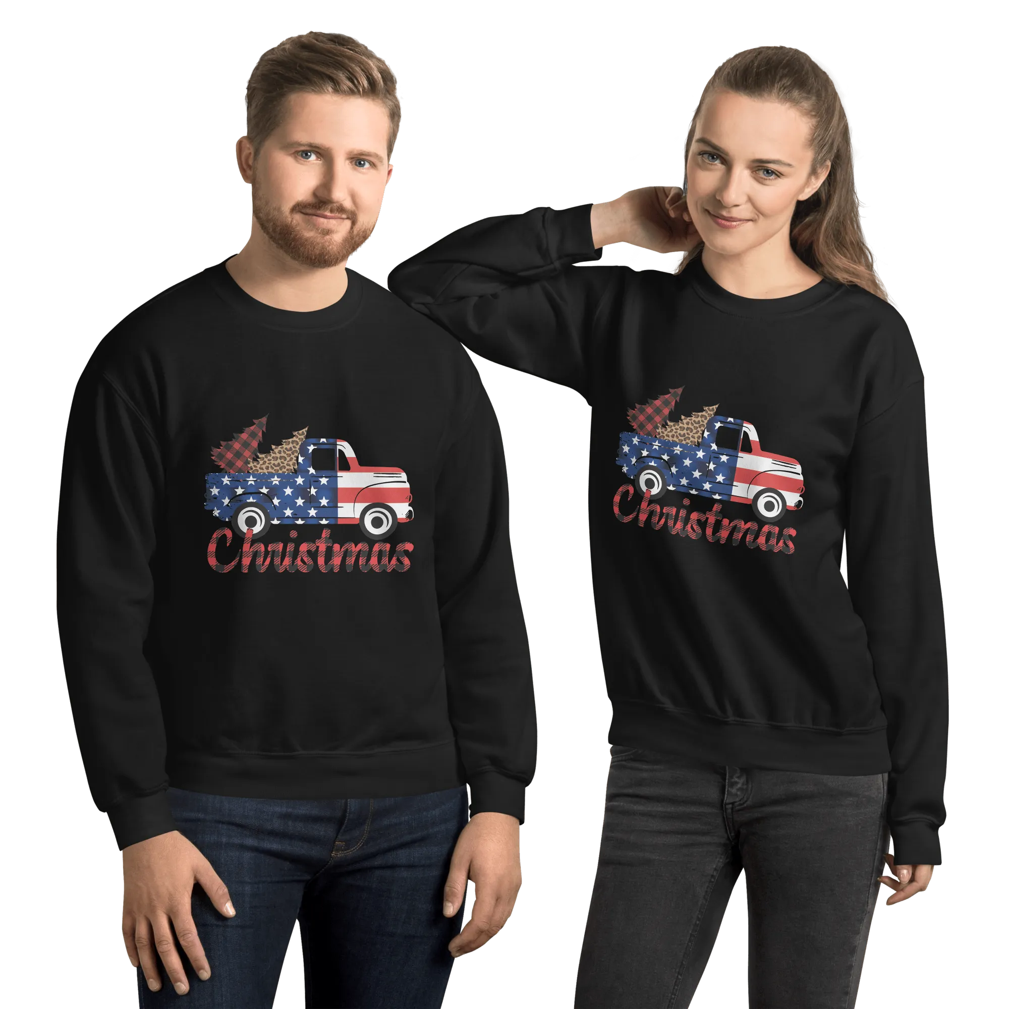 Christmas Truck Sweatshirt