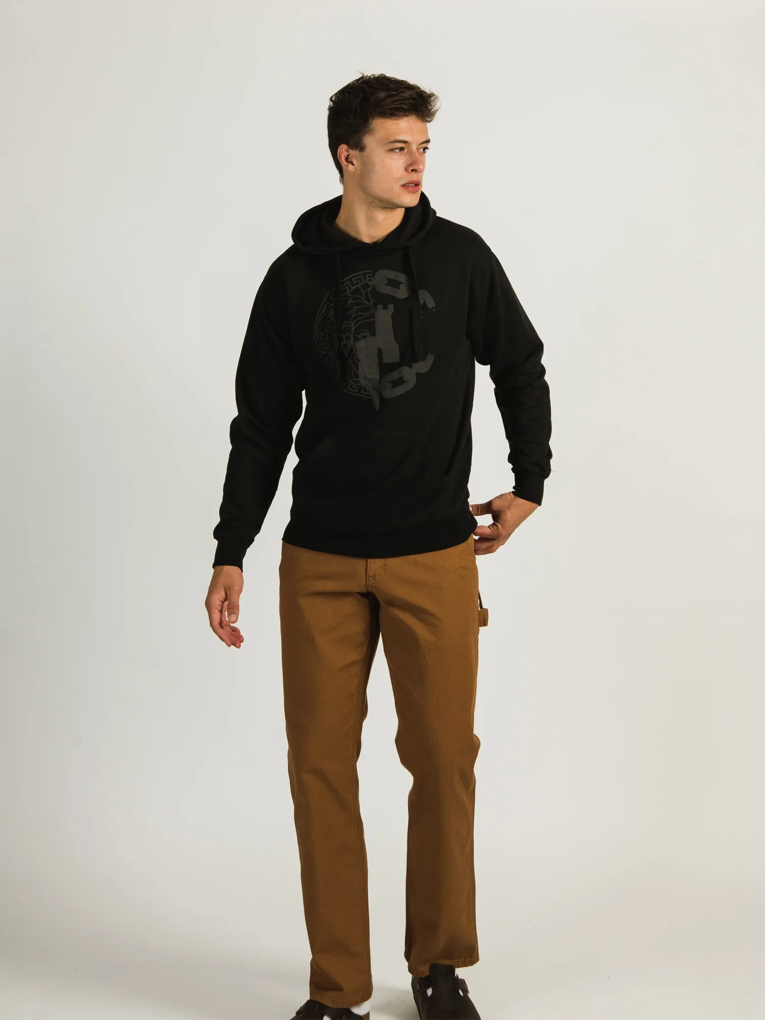 CROOKS & CASTLES BLOOD LINE TONAL PULLOVER HOODIE  - CLEARANCE
