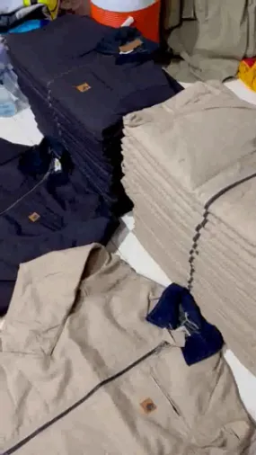 Custom handpick Rework carhartt jacket 50 pieces