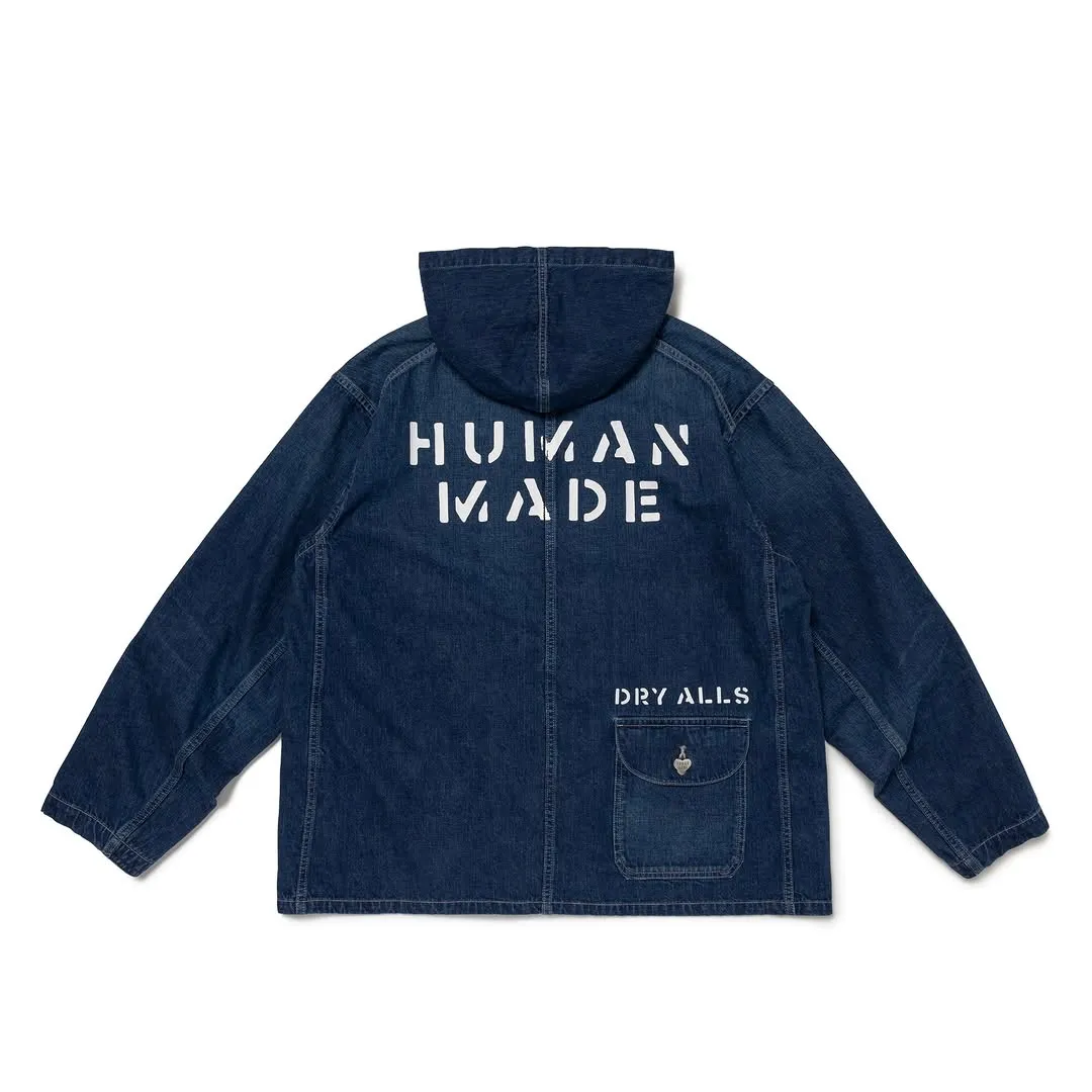 Denim Hooded Jacket