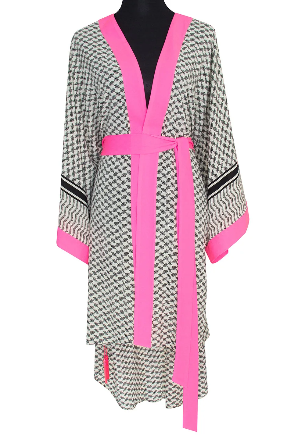Desert - Tribe Kimono (Neon Pink)