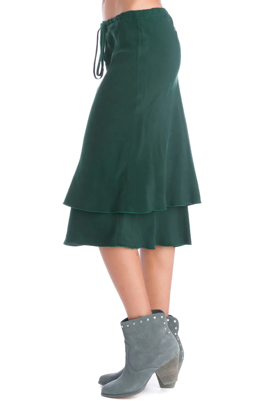 Double Layer Bias Skirt