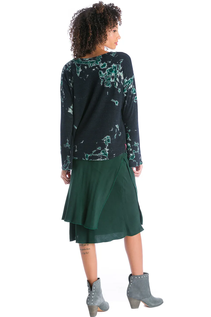Double Layer Bias Skirt
