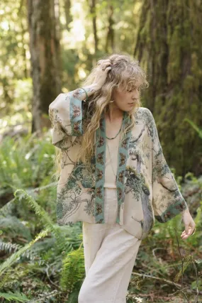 Earth and Sky Cropped Kimono