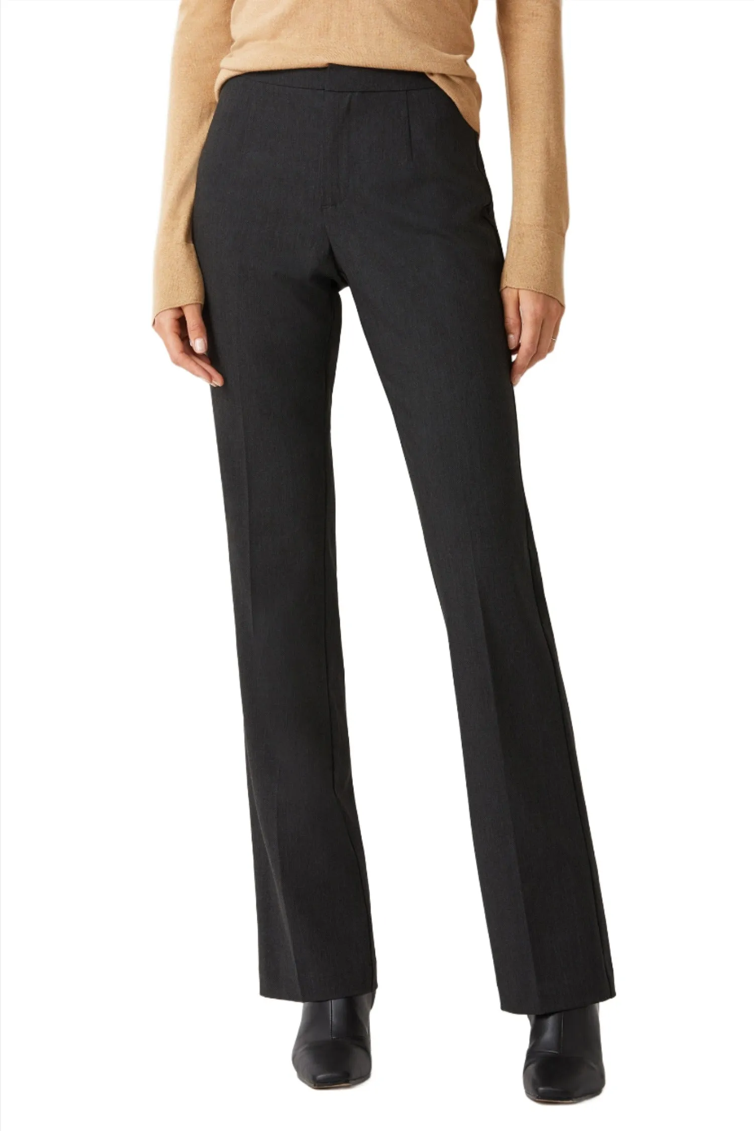 Ecru Designs Mid Waist Crepe Pant