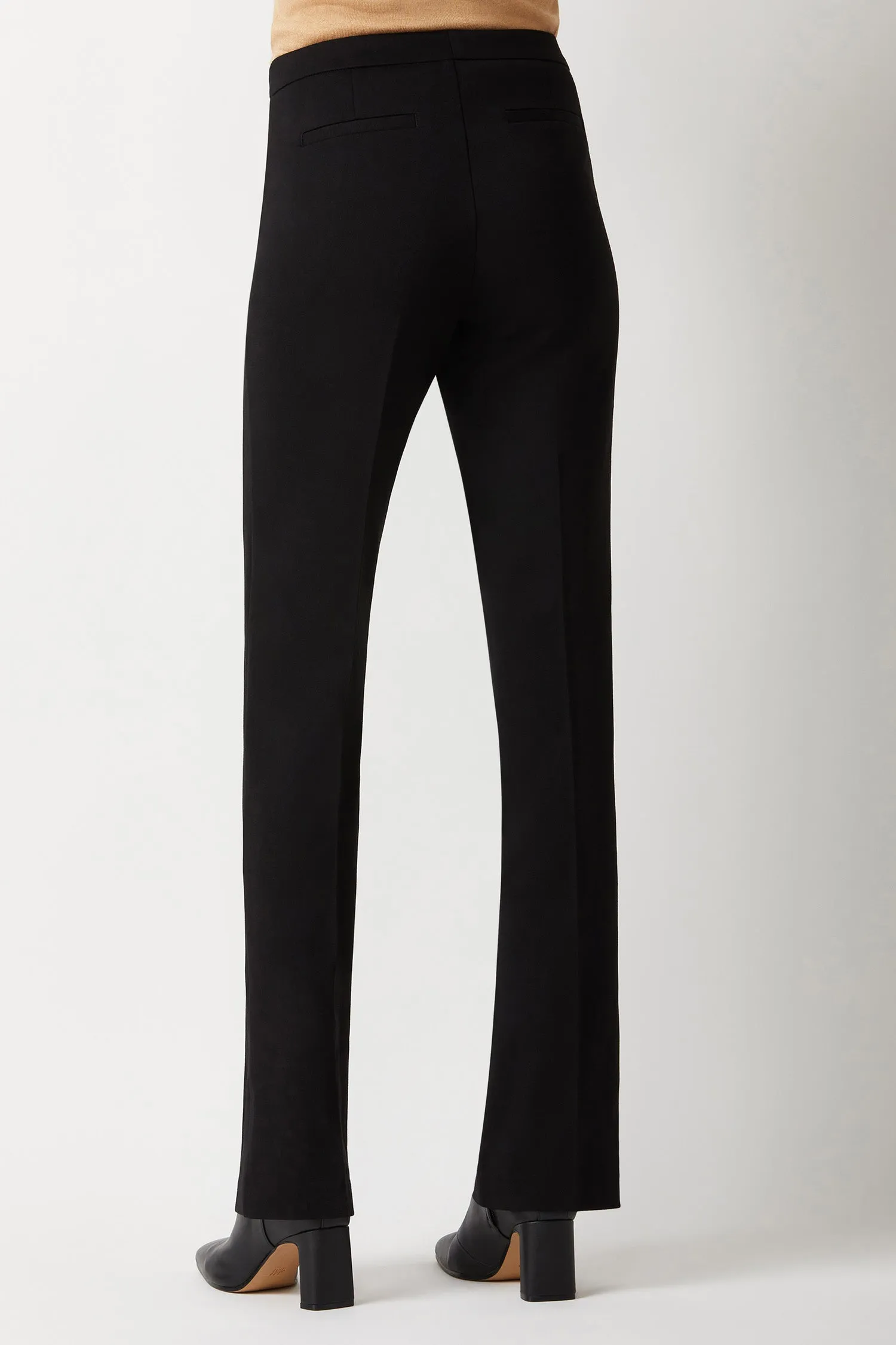 Ecru Designs Mid Waist Crepe Pant