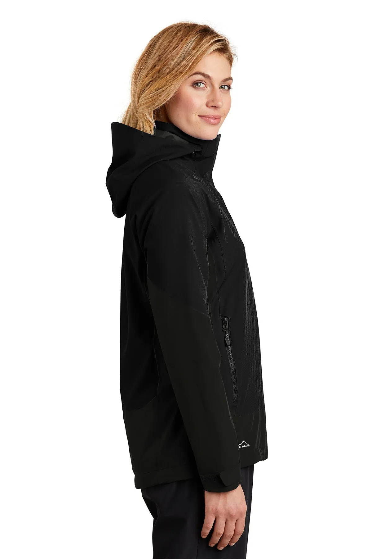 Eddie Bauer Ladies WeatherEdge Custom Jackets, Black