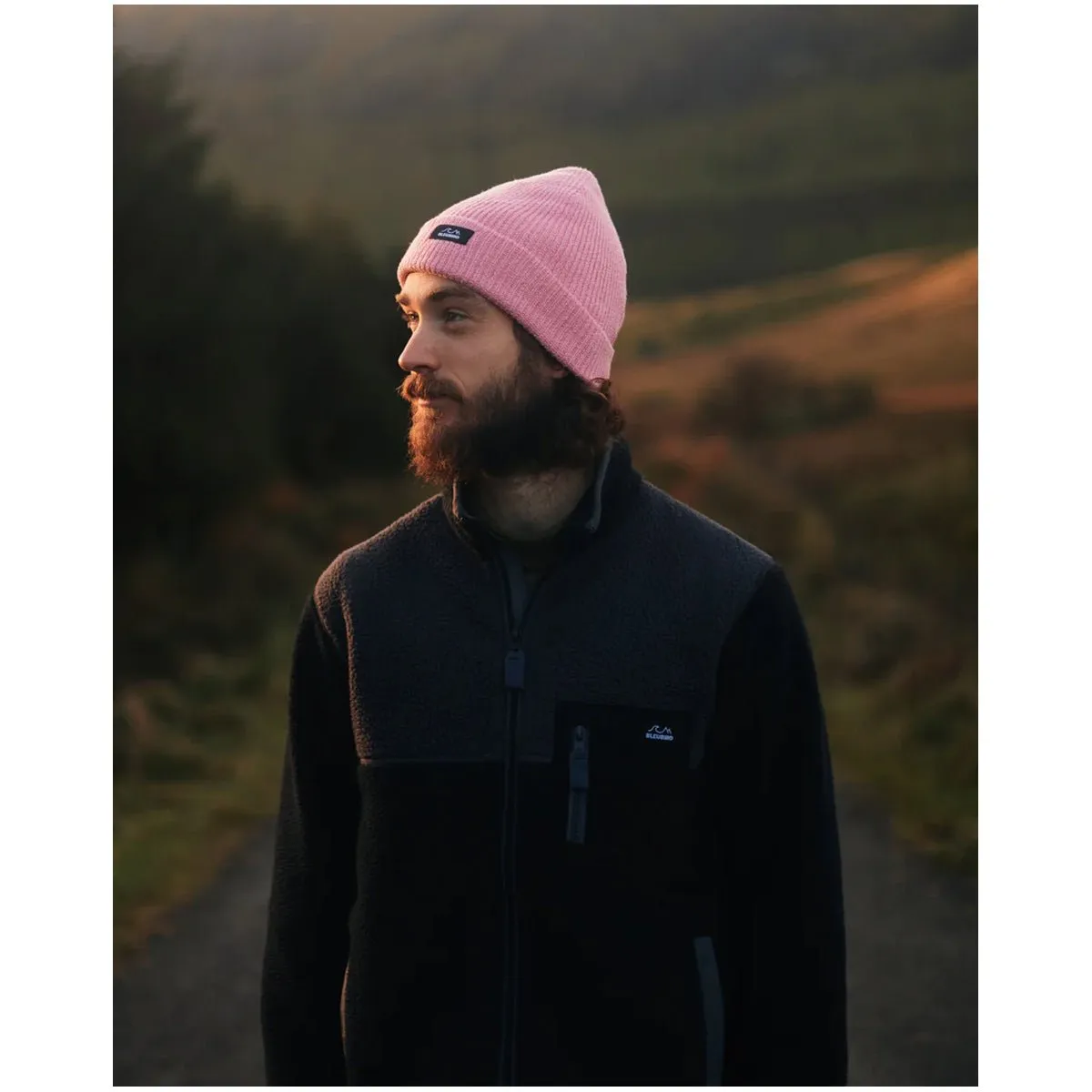 Elements Recycled Beanie - Dusty Pink