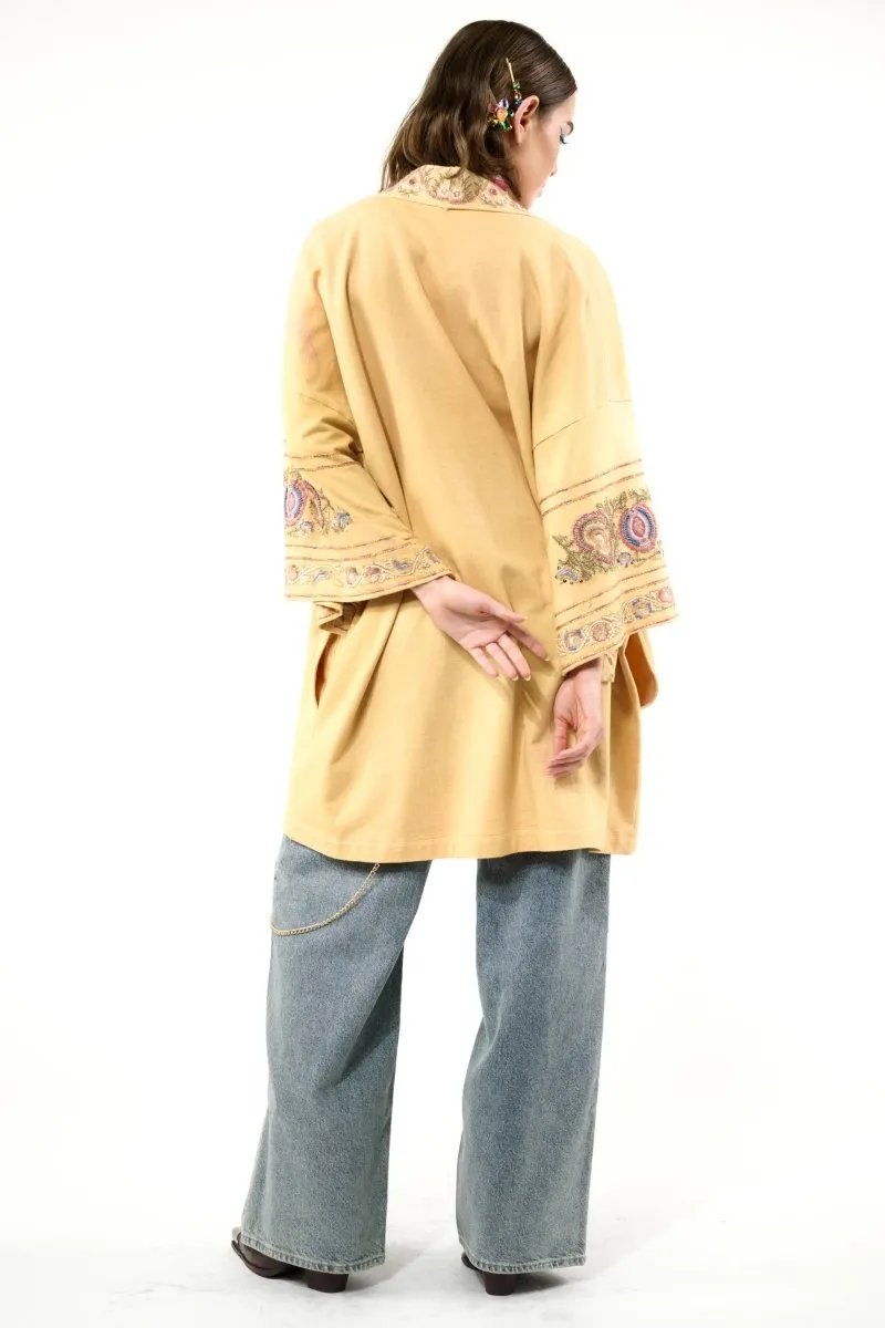 Embellished French Terry: Golden