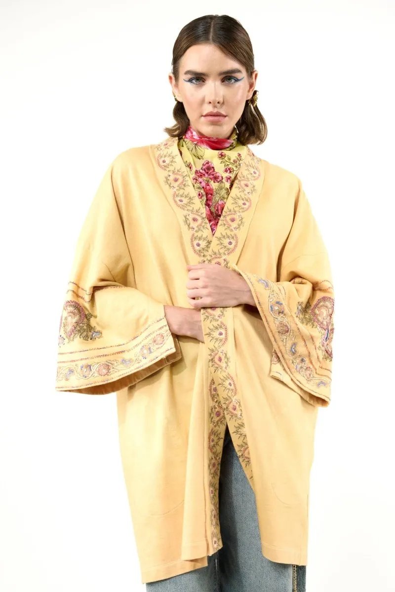 Embellished French Terry: Golden