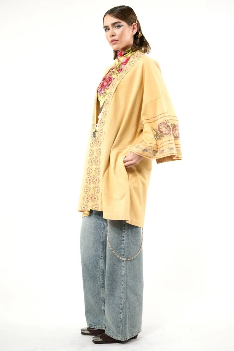 Embellished French Terry: Golden