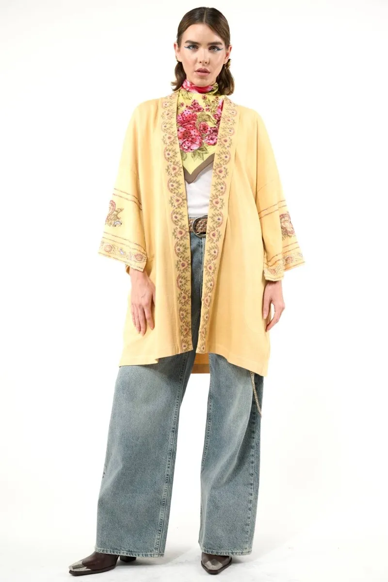 Embellished French Terry: Golden