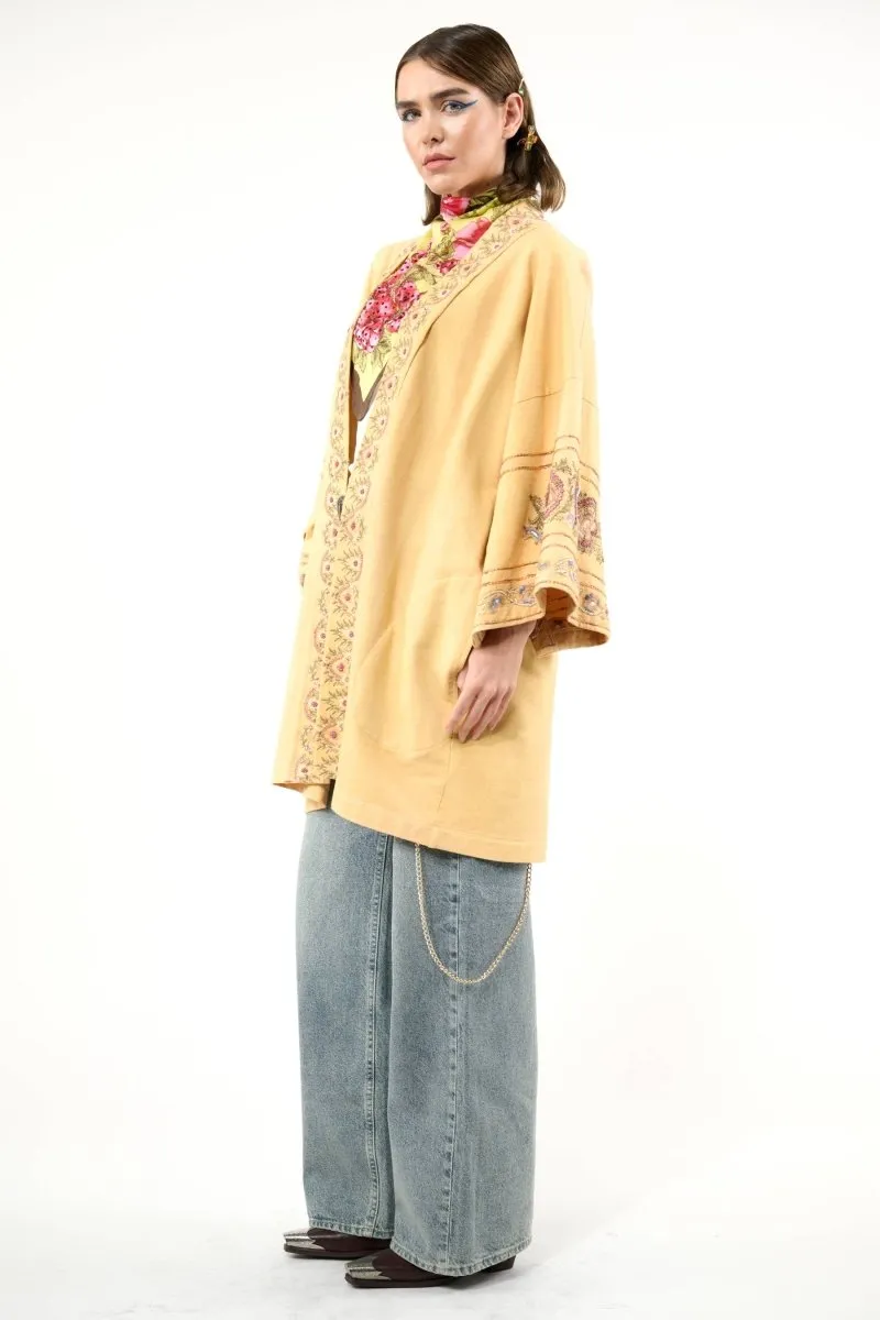 Embellished French Terry: Golden