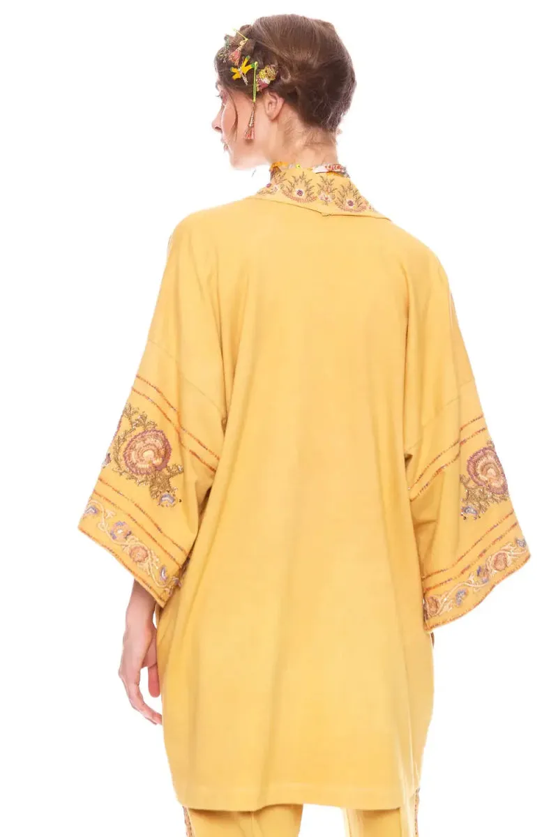 Embellished French Terry: Golden