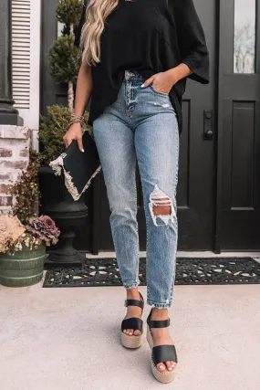 Eunina The Avi High Waist Relaxed Skinny