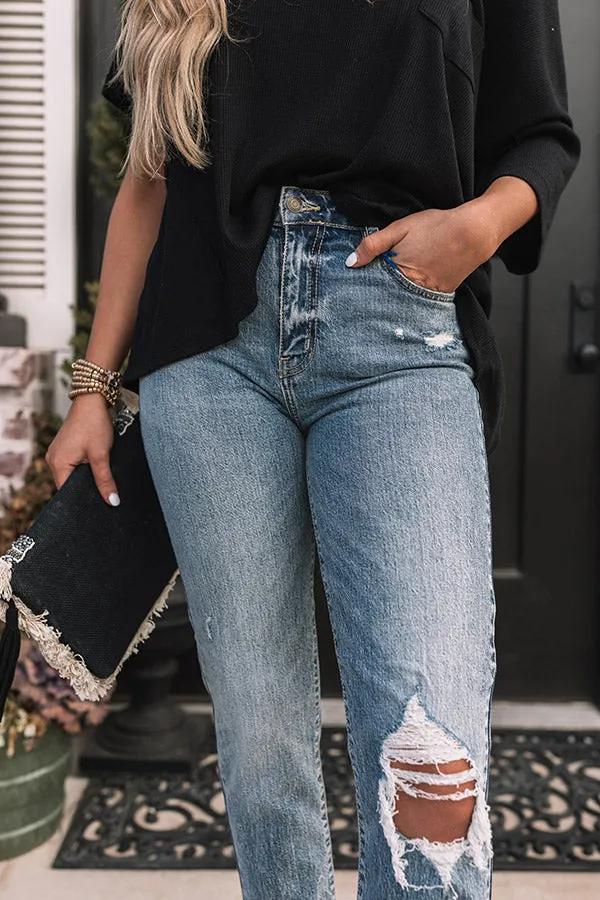 Eunina The Avi High Waist Relaxed Skinny