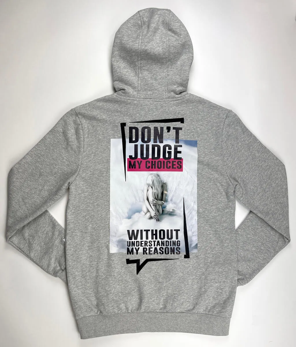 Fifth Loop - Don`t Judge Hoodie (Heather Grey)