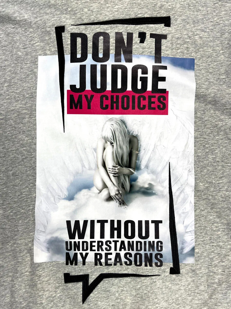 Fifth Loop - Don`t Judge Hoodie (Heather Grey)