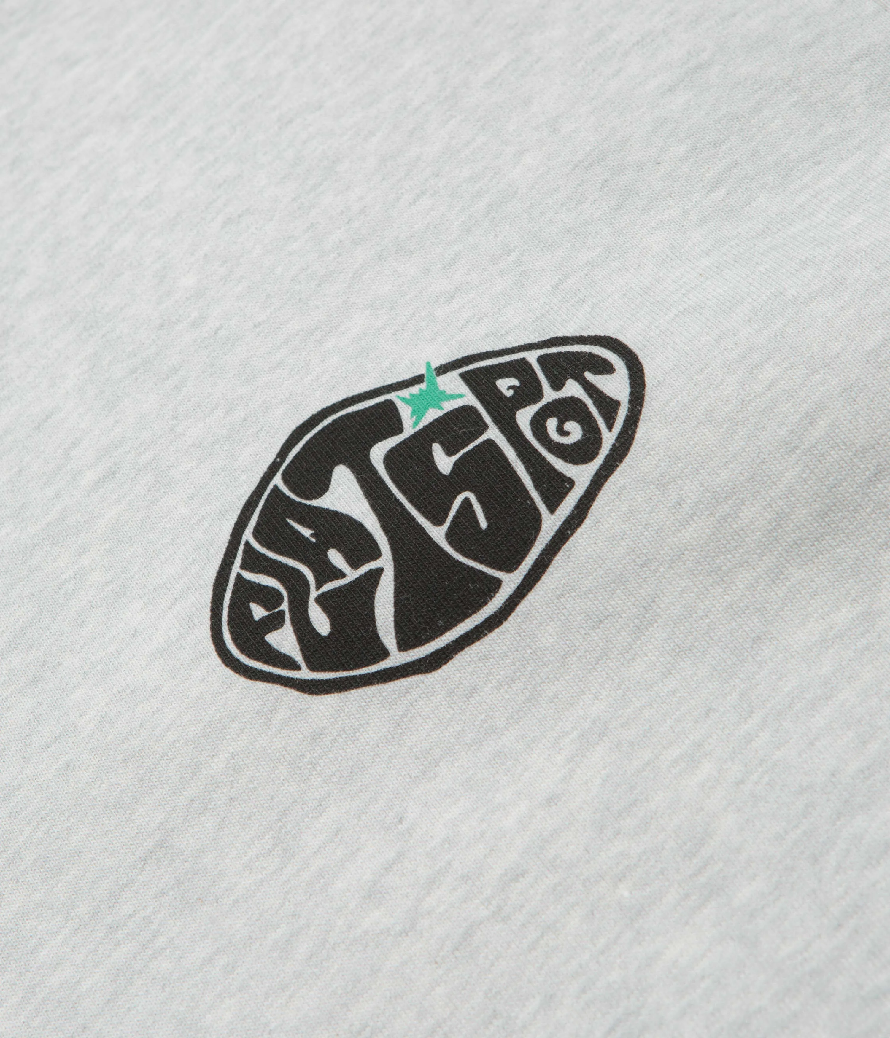 Flatspot Hole Crewneck Sweatshirt - Cool Heather Grey