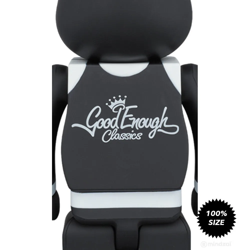 Good Enough x Medicom Toy "Classics" Black 100% Bearbrick