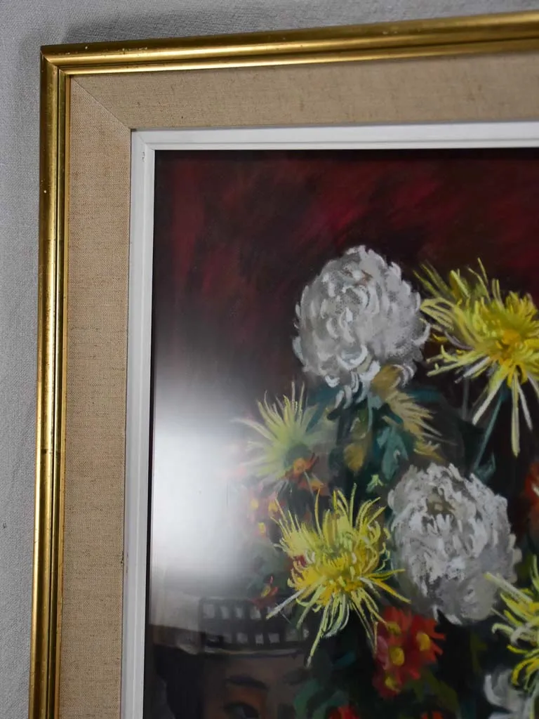 Gouache floral still life - Laure Alexandre Phlip (1910-1999) 25¼" x 30¾"