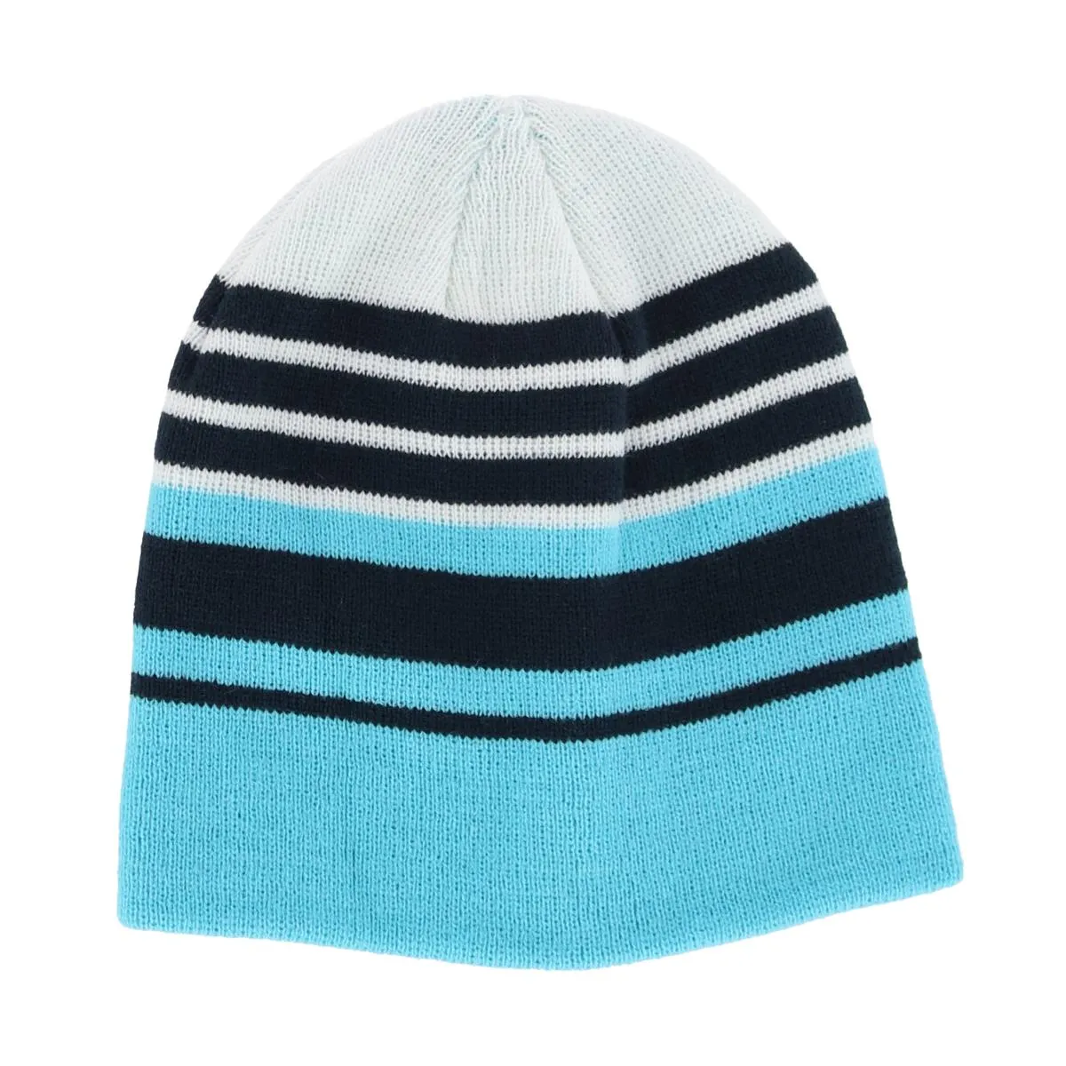 Grand Sierra Girl's 4-6x Striped 2-Piece Winter Beanie and Glove Set