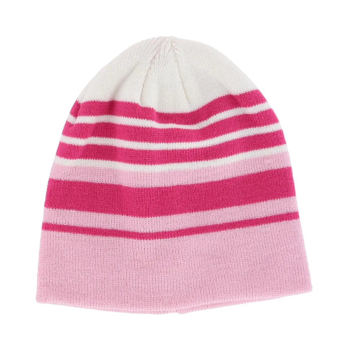 Grand Sierra Girl's 4-6x Striped 2-Piece Winter Beanie and Glove Set