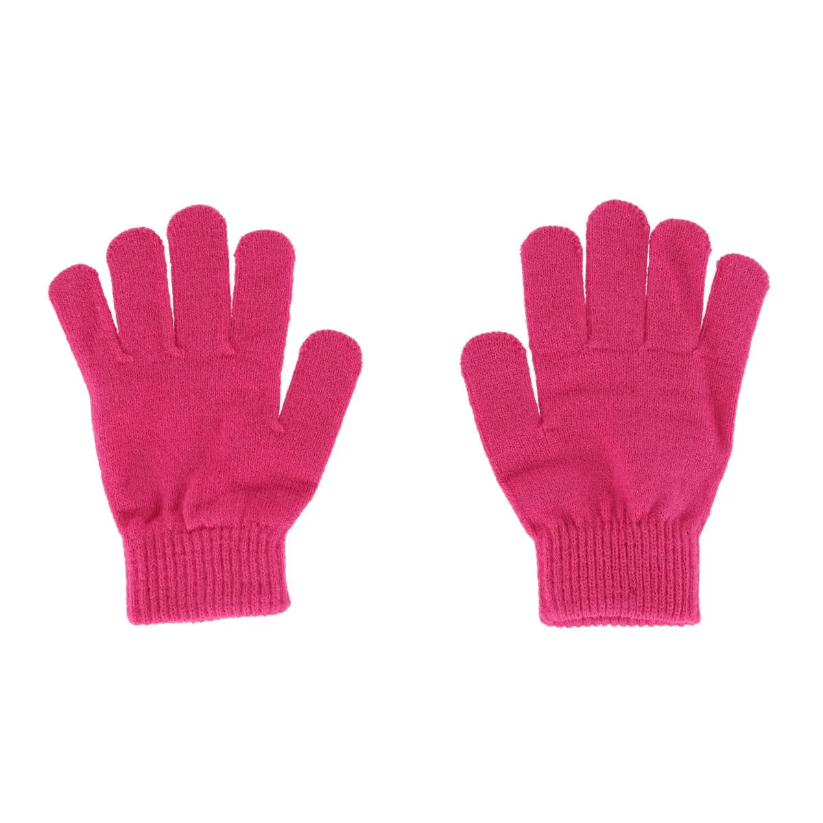 Grand Sierra Girl's 4-6x Striped 2-Piece Winter Beanie and Glove Set