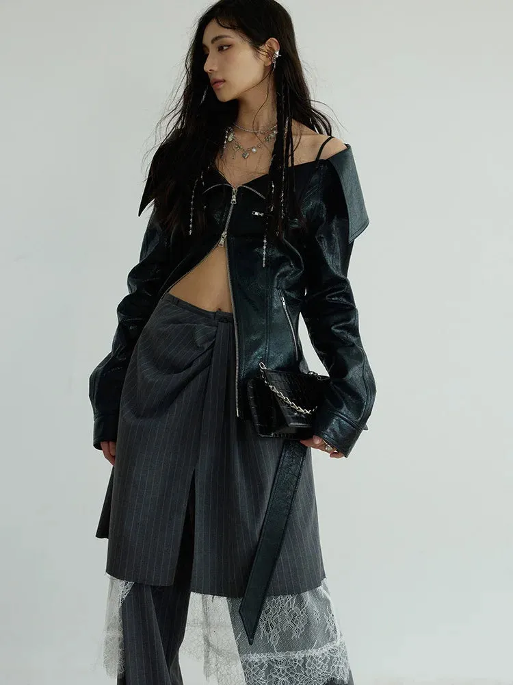 Haska Vegan Leather Jacket
