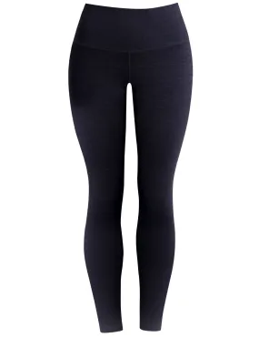 High Waist Golf Pants heatherdarknavy_Golf