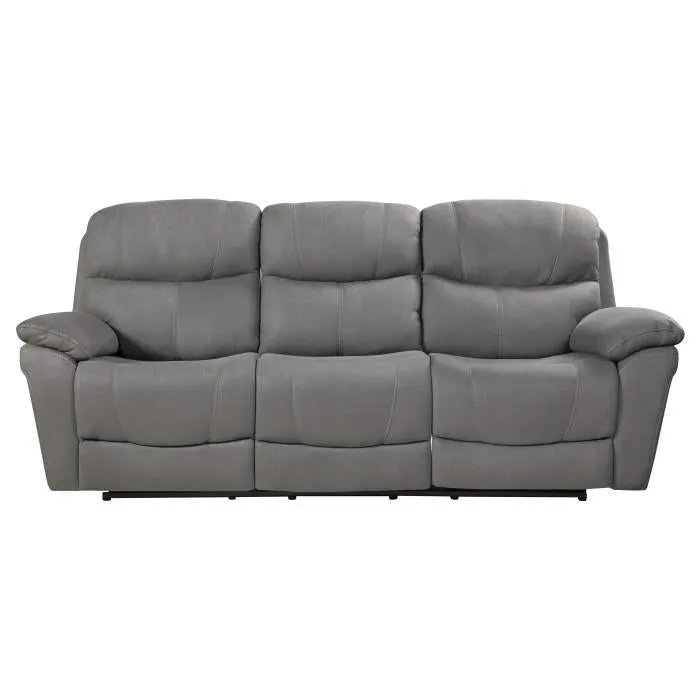 Homelegance Furniture Longvale Power Double Reclining Sofa with Power Headrests