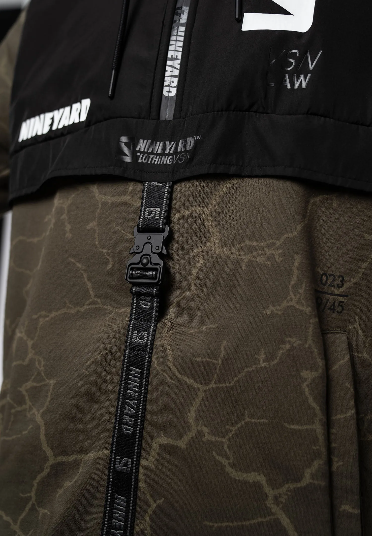 Hooded Half-Zip Jacket