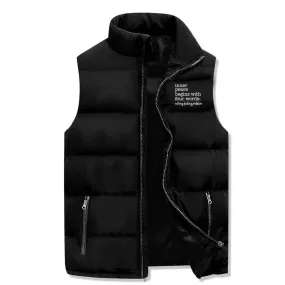Inner Peace Begins With Four Word Warm Vest Top