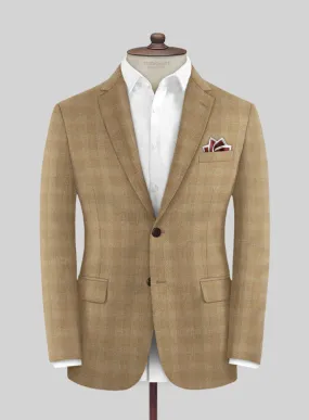 Italian Ainero Mocha Wool Jacket
