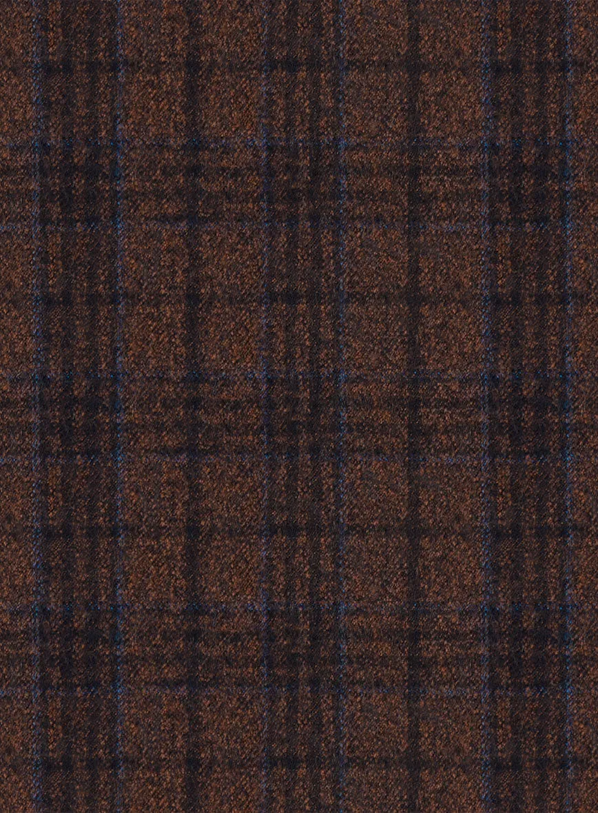 Italian Aspar Brunette Wool Suit