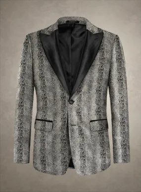 Italian Cotton Heraclito Tuxedo Blazer