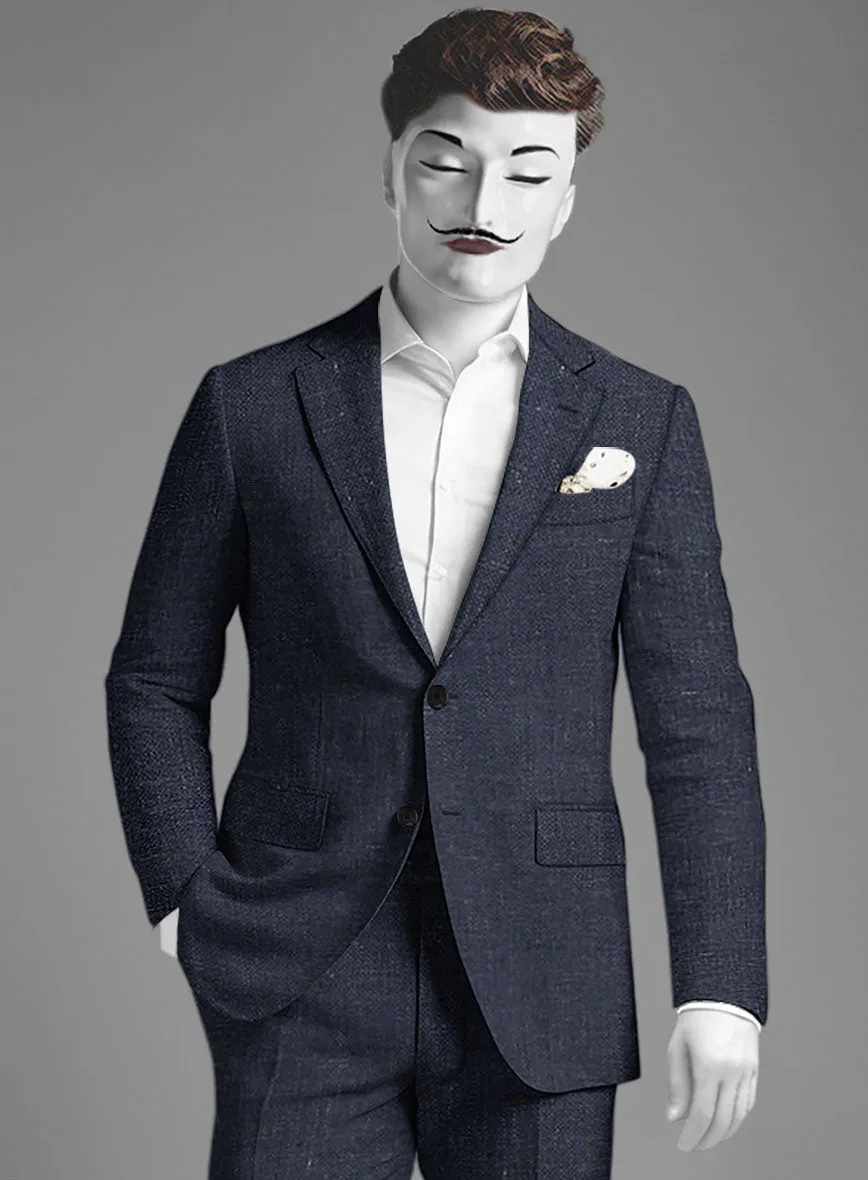 Italian Cotton Linen Hopsack Anibal Jacket