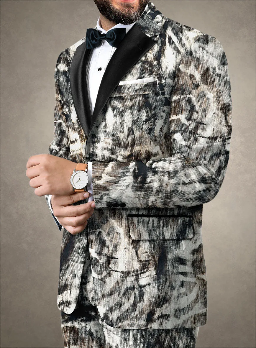 Italian Cotton Stretch Filippo Tuxedo Jacket