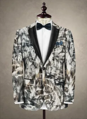Italian Cotton Stretch Filippo Tuxedo Jacket