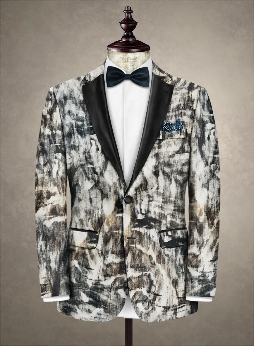 Italian Cotton Stretch Filippo Tuxedo Jacket