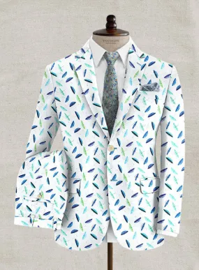 Italian Cotton Stretch Ombrello Suit