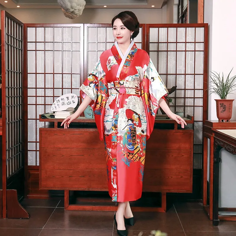 Japanese Kimono Festival Dress