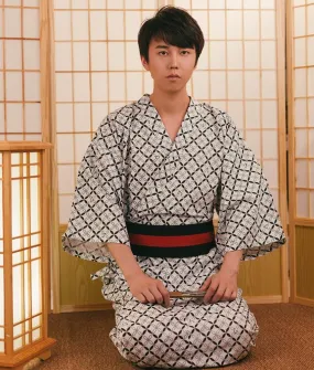 Japanese Kimono Pattern Print