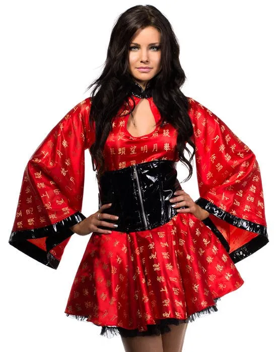 Japanese Kimono Womens Geisha Costume