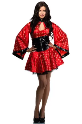 Japanese Kimono Womens Geisha Costume