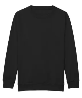 Jet Black - Kids AWDis sweatshirt