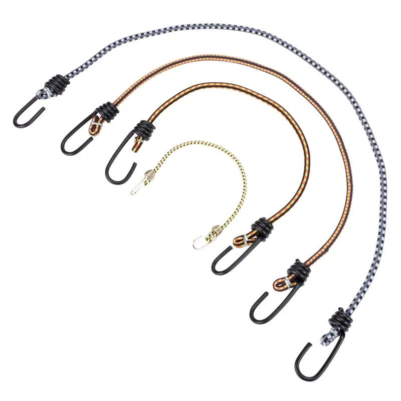 Keeper Assorted Bungee Cord Set 18 in. L X 0.315 in. 6 pk