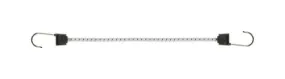Keeper Twin Anchor White Bungee Cord 18 in. L X 0.315 in. 1 pk