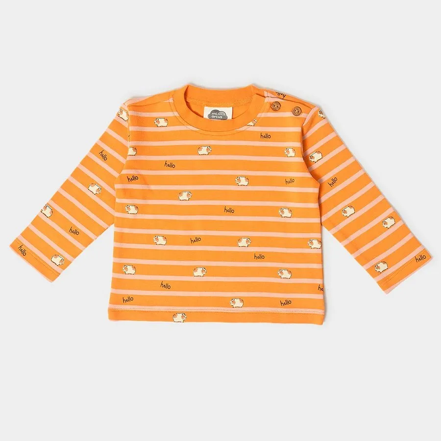 Kids Printed Sweatshirt & Pyjama Set