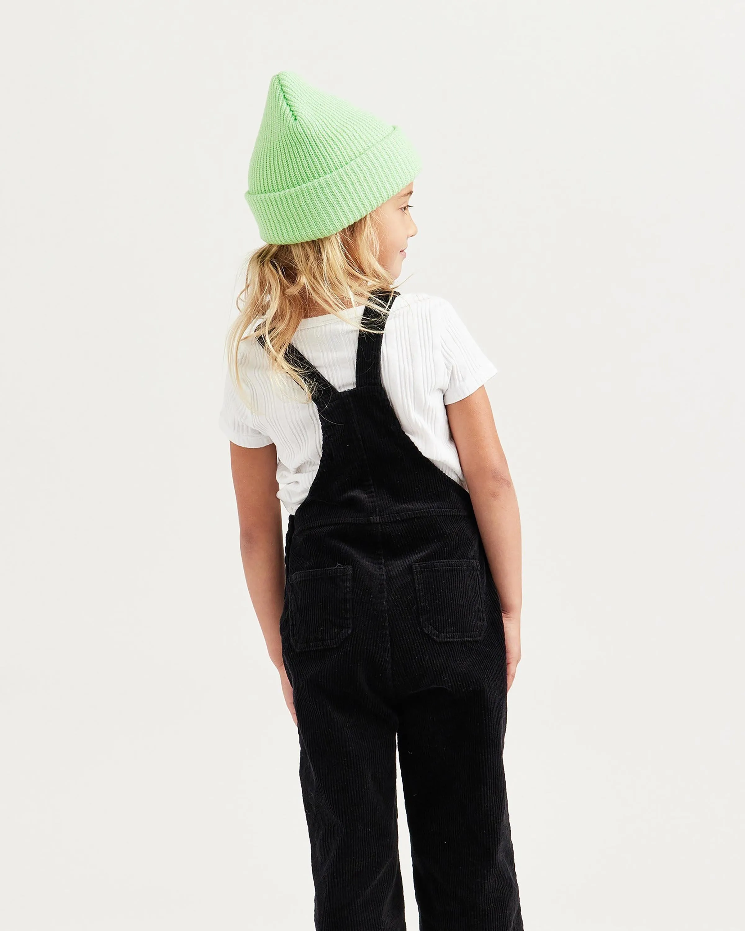 Kids Ranger Beanie in Lime